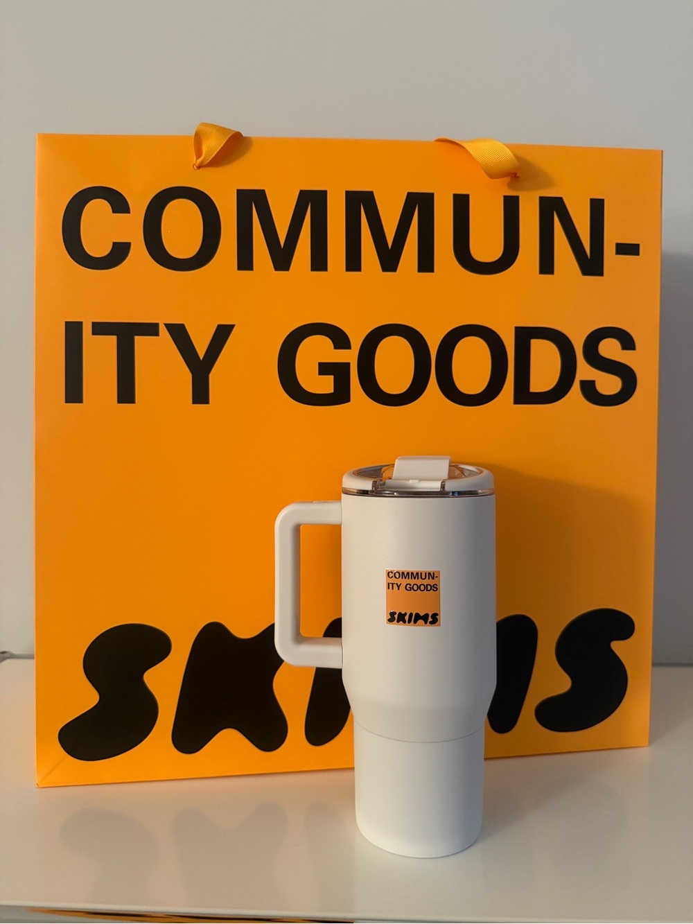 Skims x The Community Goods NY Exclusive Coffee Traveler 20oz [NEW]